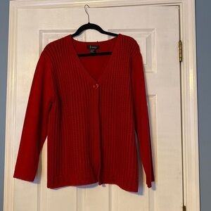 Jenny womens cardigan; size xl